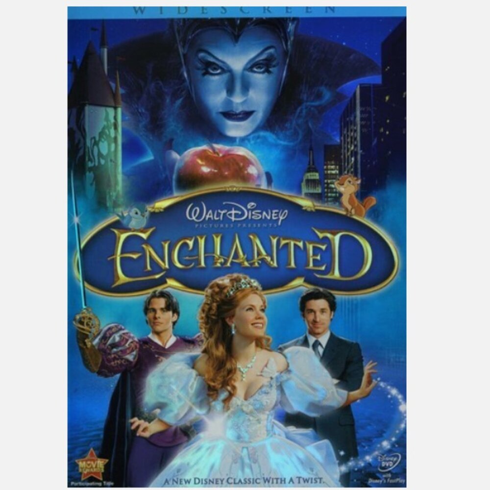 Enchanted DVD 2007 Widescreen Target Bonus DVD Becoming Amy Adams Dempsey